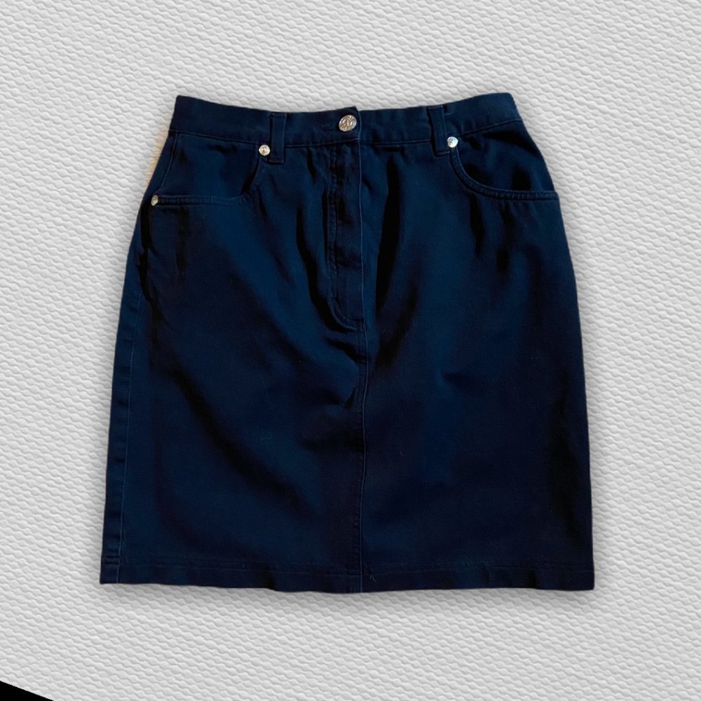 Mondi Sports Black Denim Skirt
